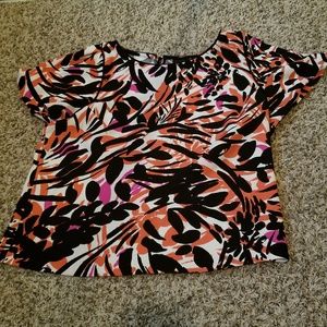 Purple and Orange Patterned shirt